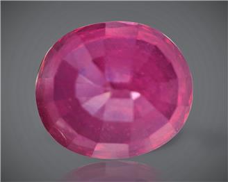 Natural Ruby (Manik) Heated Treated Certified 4.85 cts. ( 83220 )